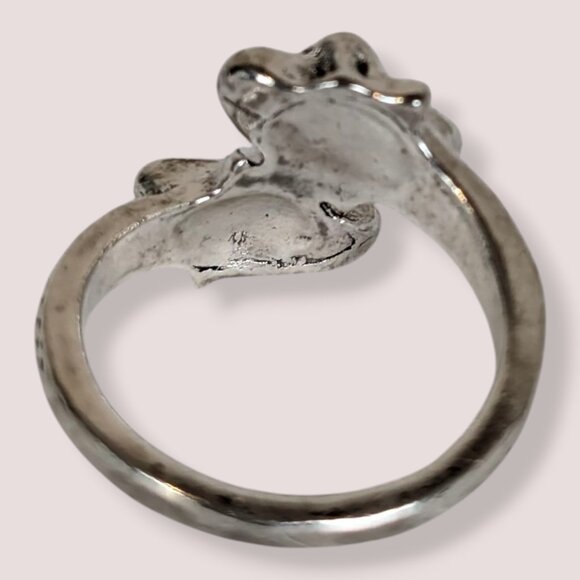 (2/$20) Double Skull Wrap Ring - Picture 4 of 6